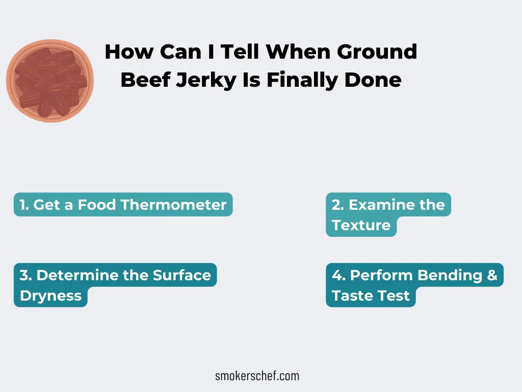 How Can I Tell When Ground Beef Jerky Is Finally Done