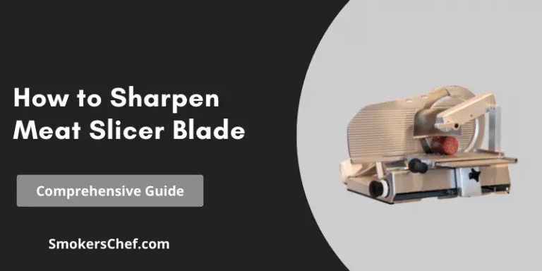 How to Sharpen Meat Slicer Blade